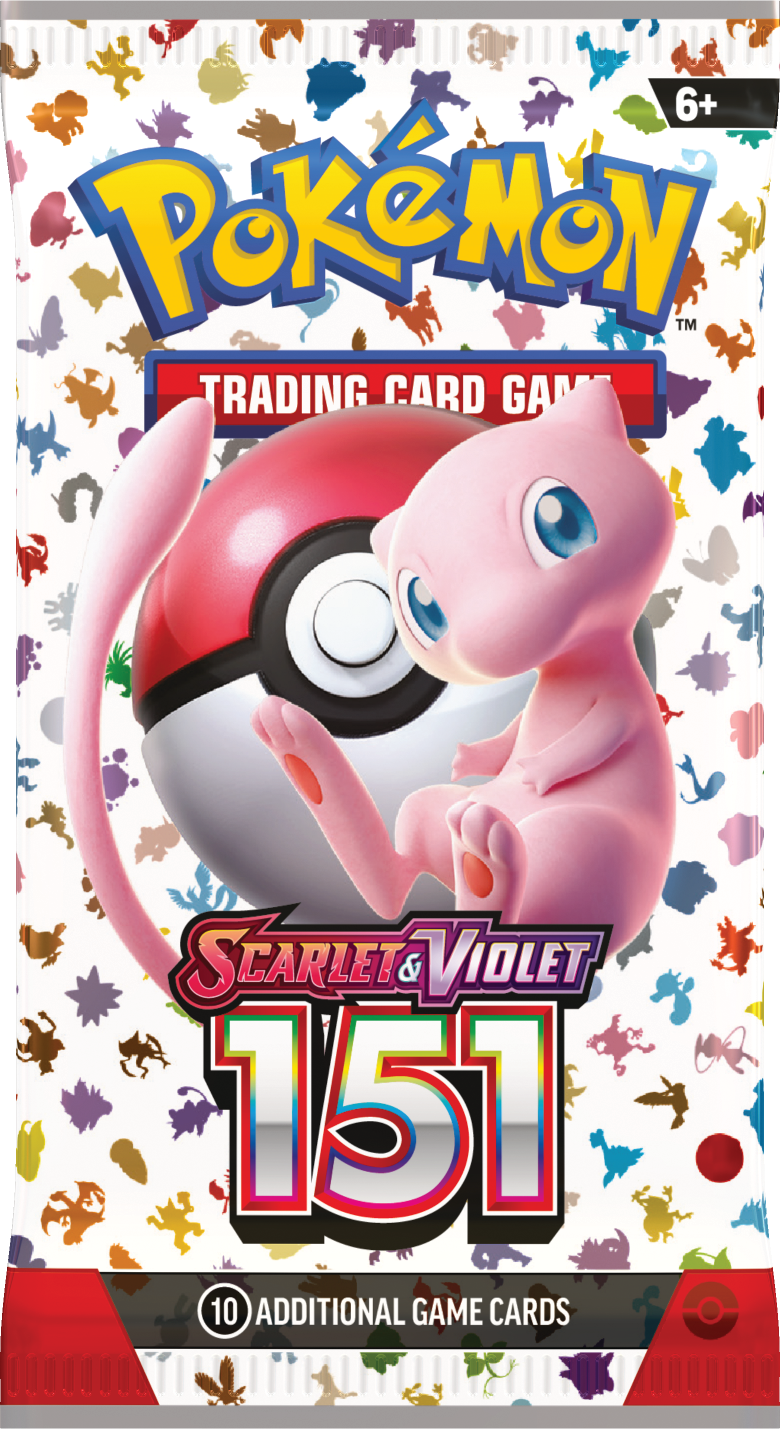 Factory-sealed Pokémon 151 booster pack